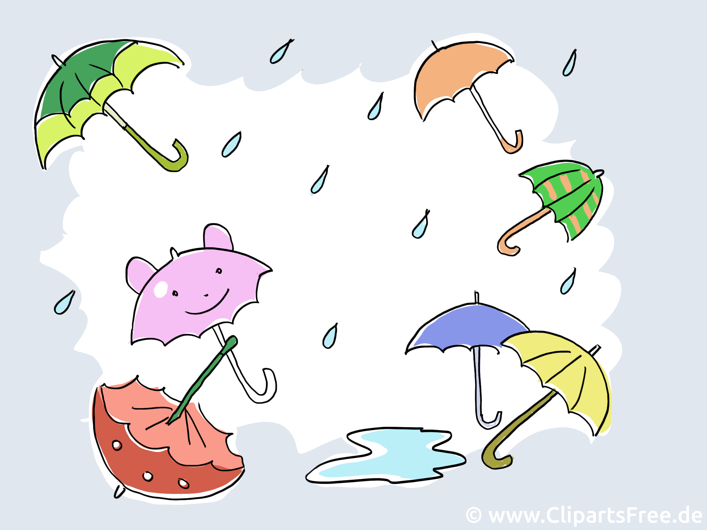 Parapluies images - Fonds d'écran dessins