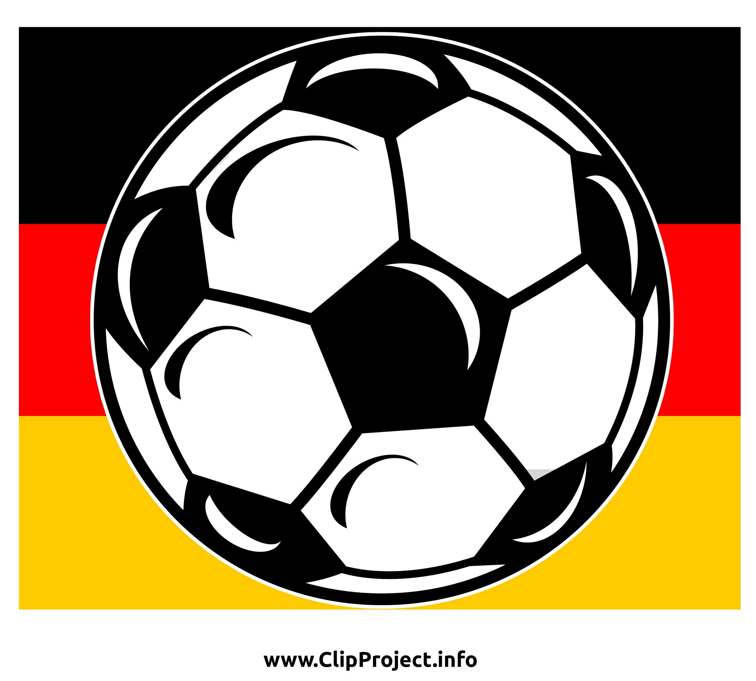 Football clip art gratuit - Allemagne images