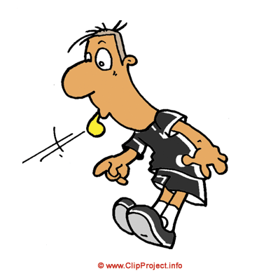 Arbitre clipart football