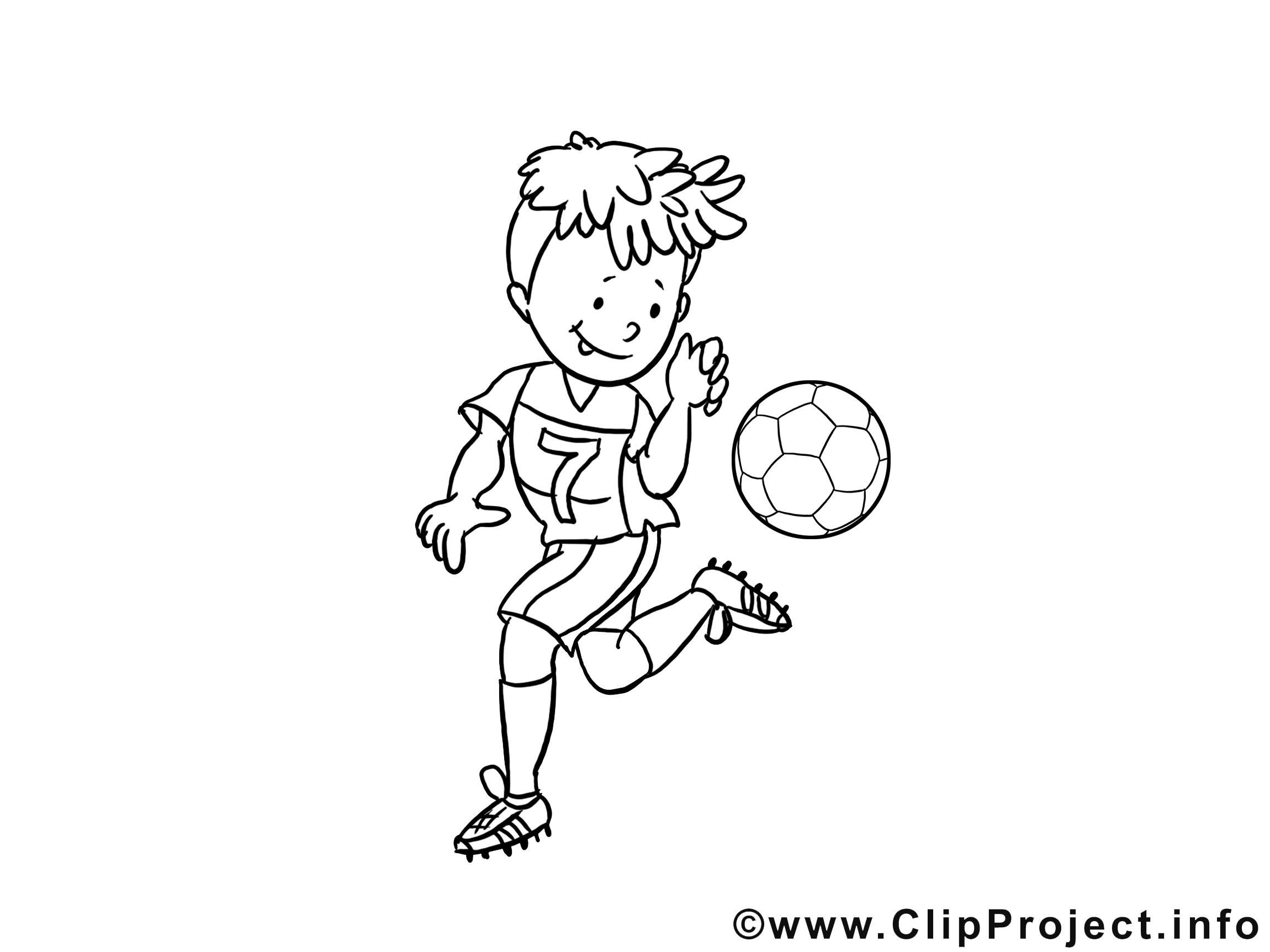 Dessin à imprimer - Football images