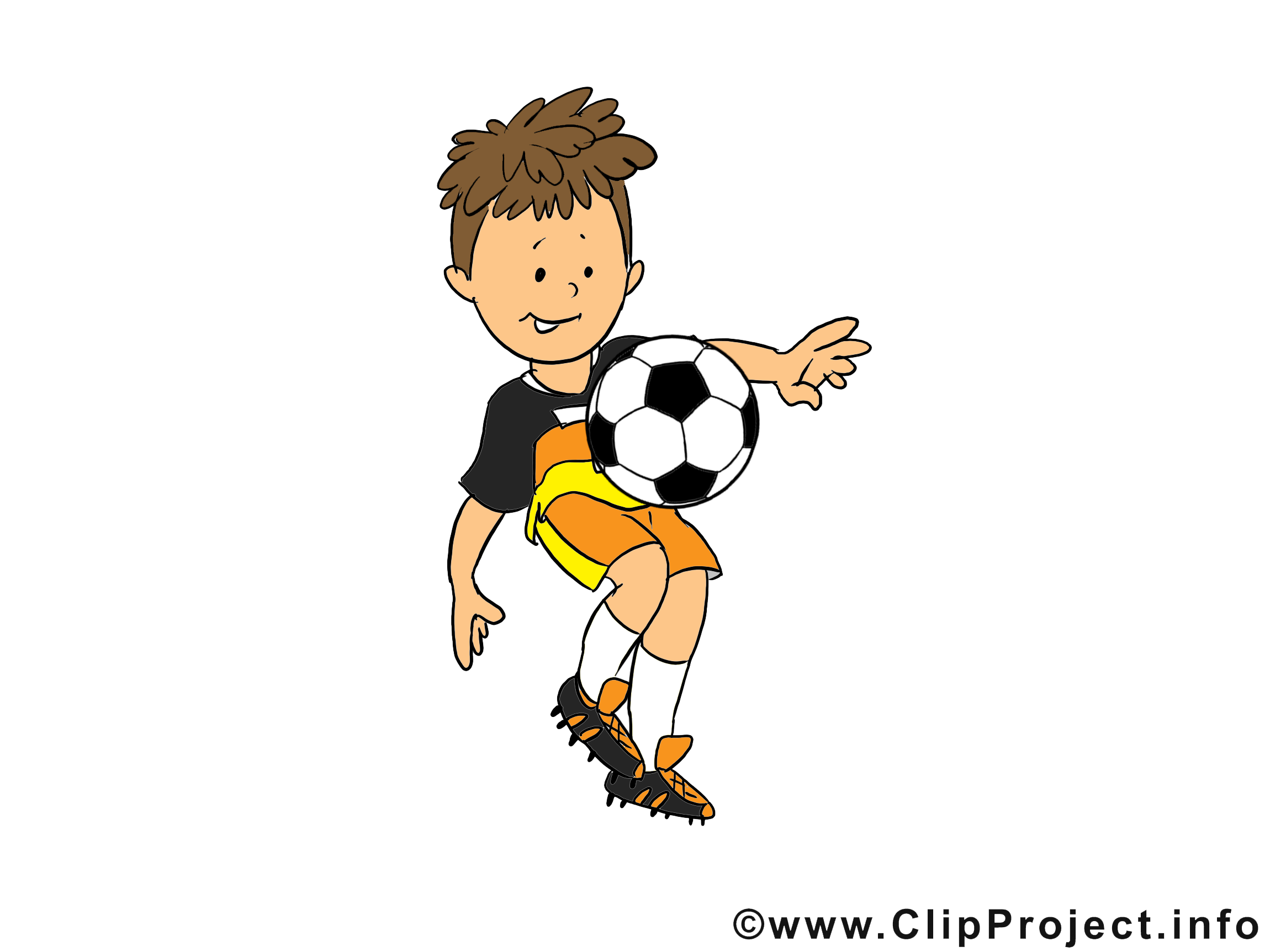 Dessins gratuits football clipart