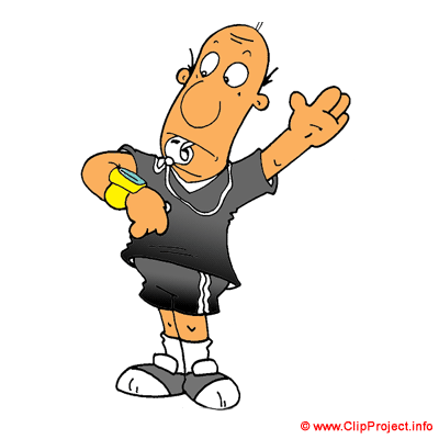 Football arbitre clip art clip art