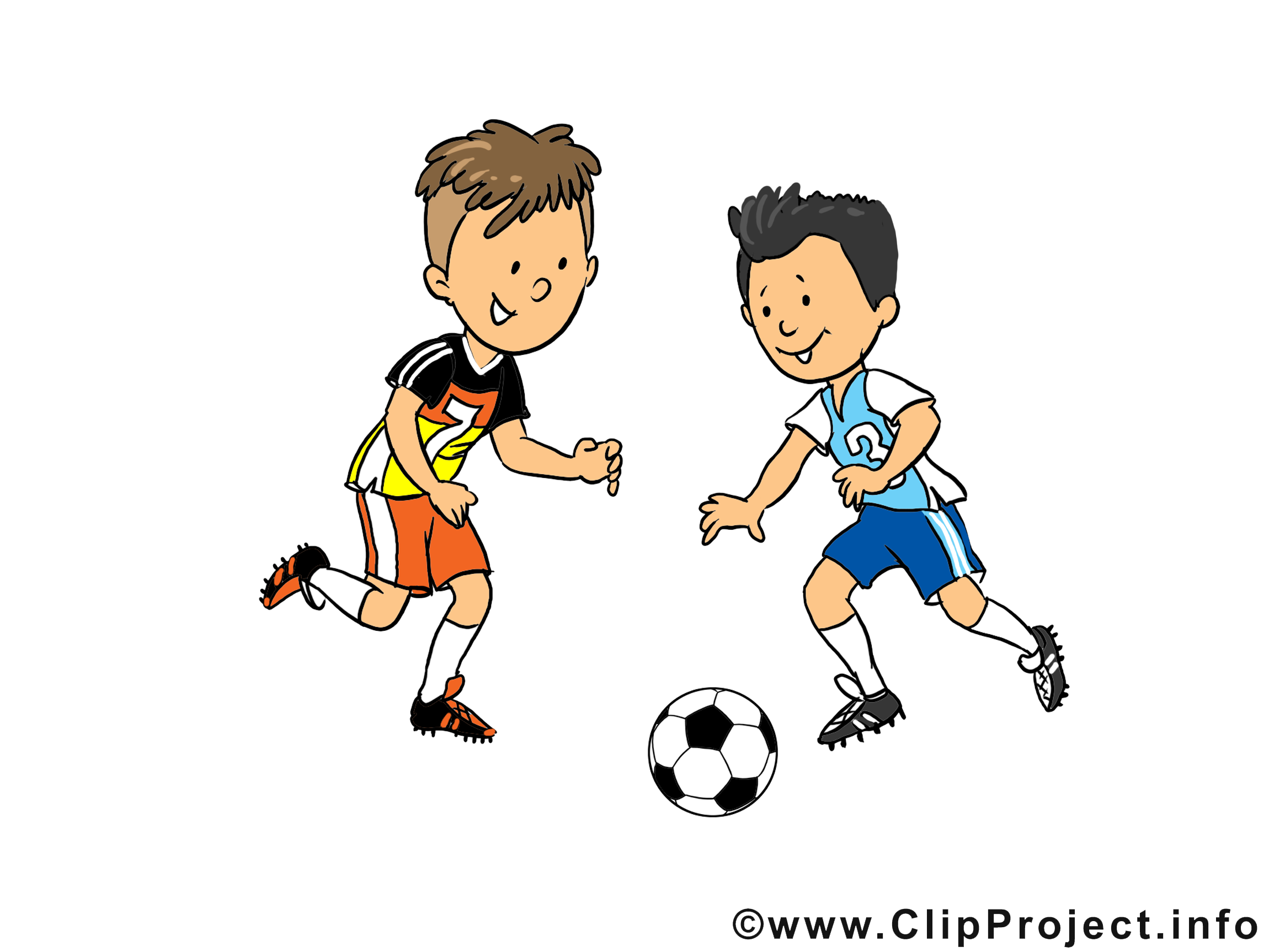 Football dessin - footballeurs cliparts à télécharger