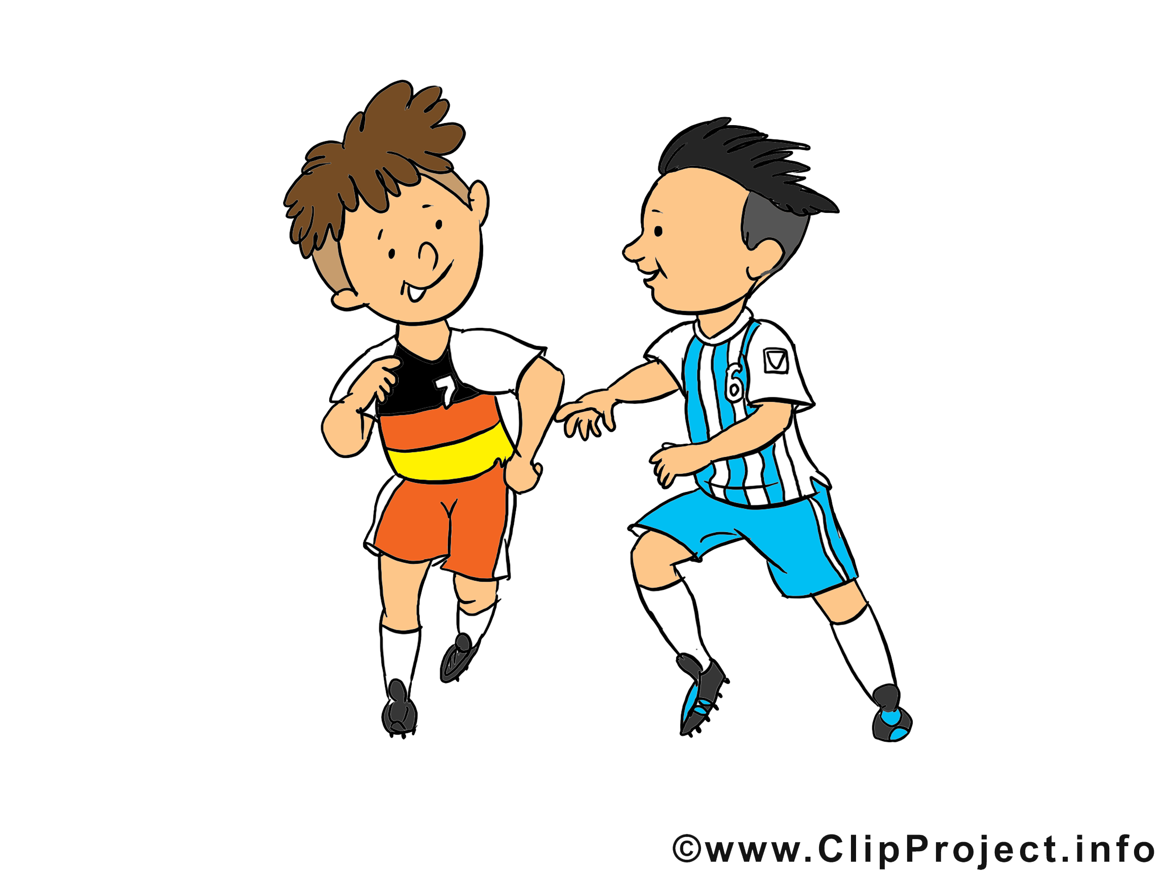 Football image gratuite - footballeurs cliparts