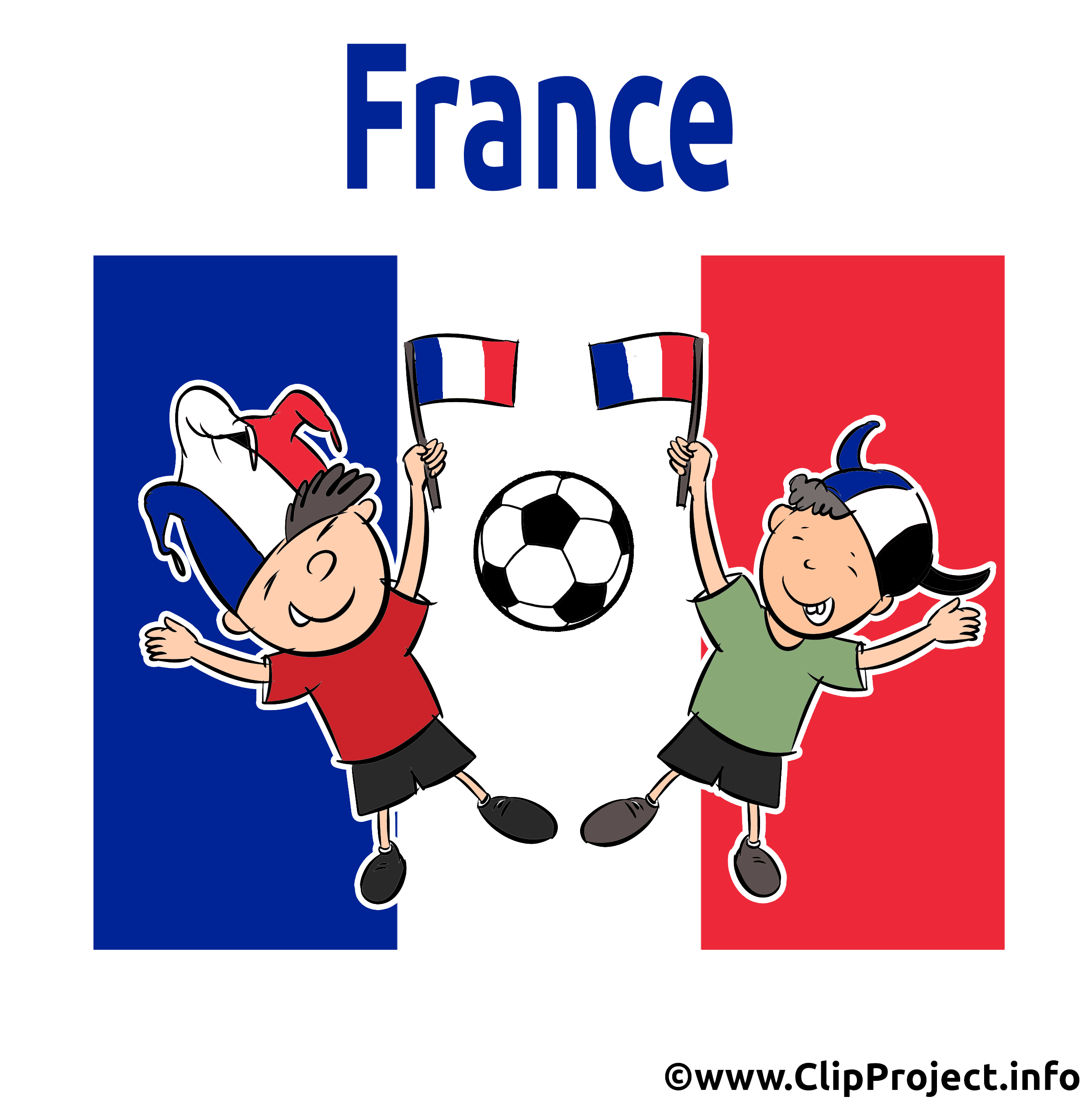 Footeux clipart illustration France