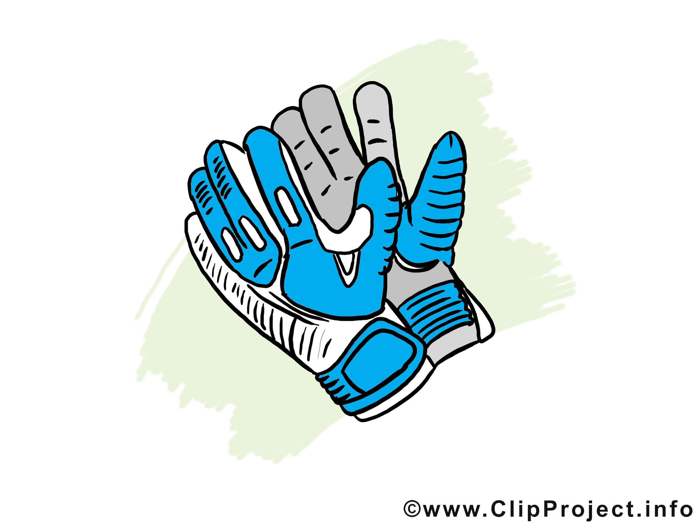 Gants clipart - Football dessins gratuits