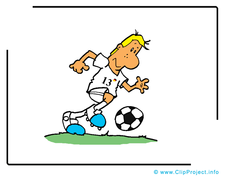 Joueur clip art – Football gratuite