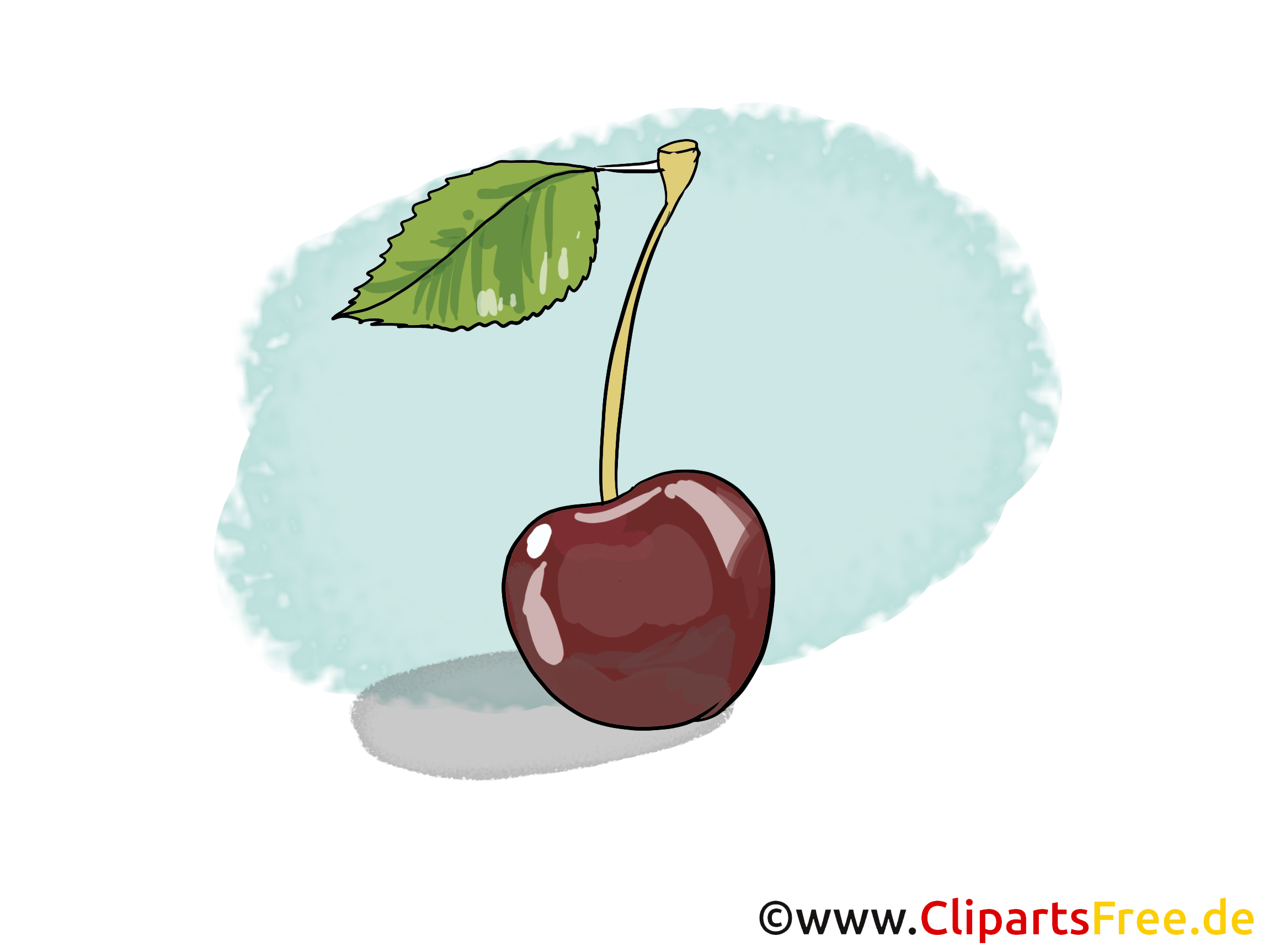 Cerise clip arts gratuits - Fruits illustrations