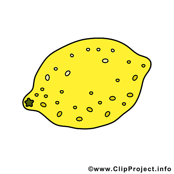 Citron clipart - Fruits dessins gratuits