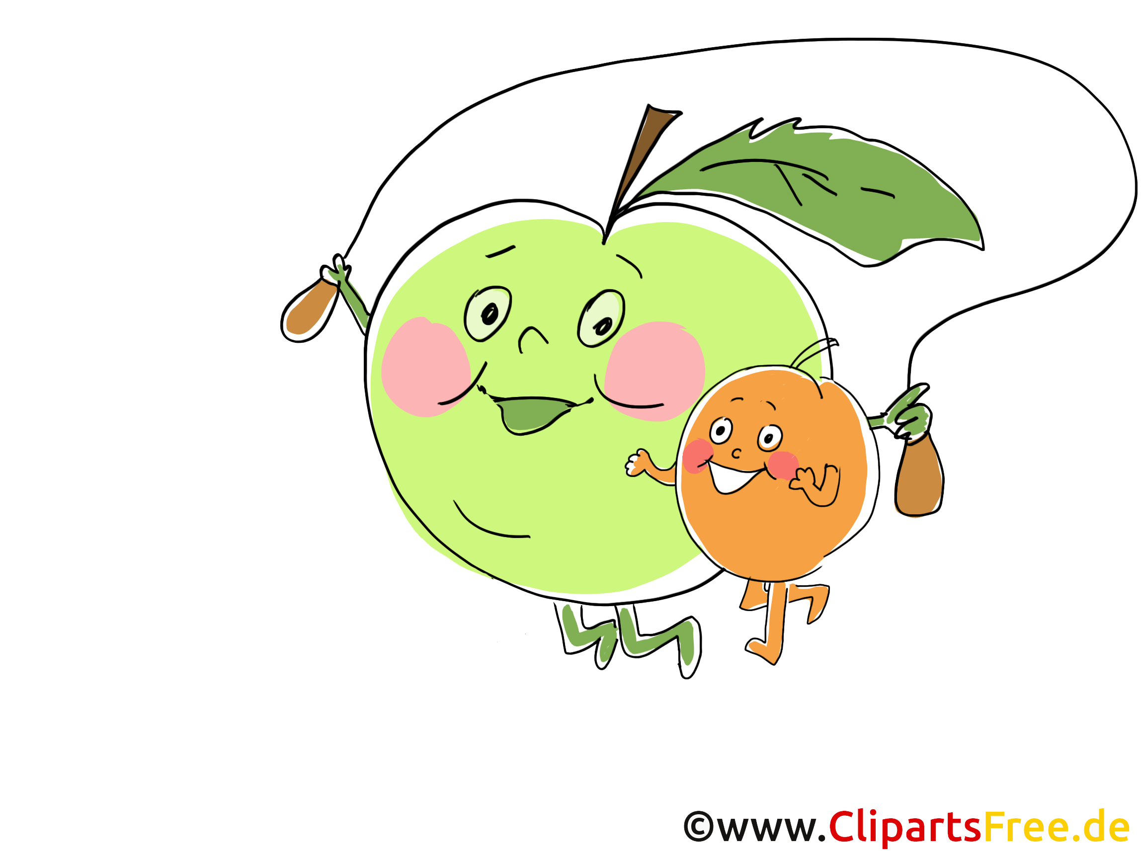 Clip arts gratuits fruits illustrations