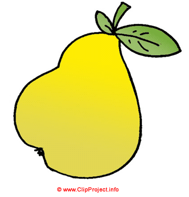 Poire clipart gratuit