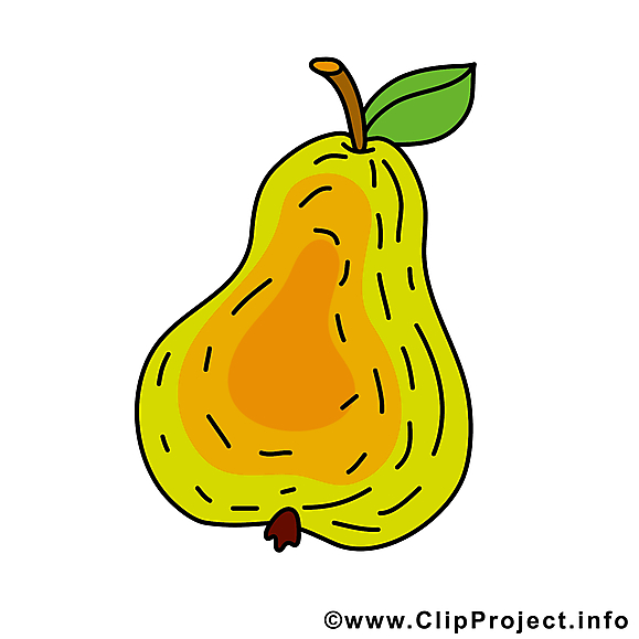 Poire images - Fruits clip art gratuit