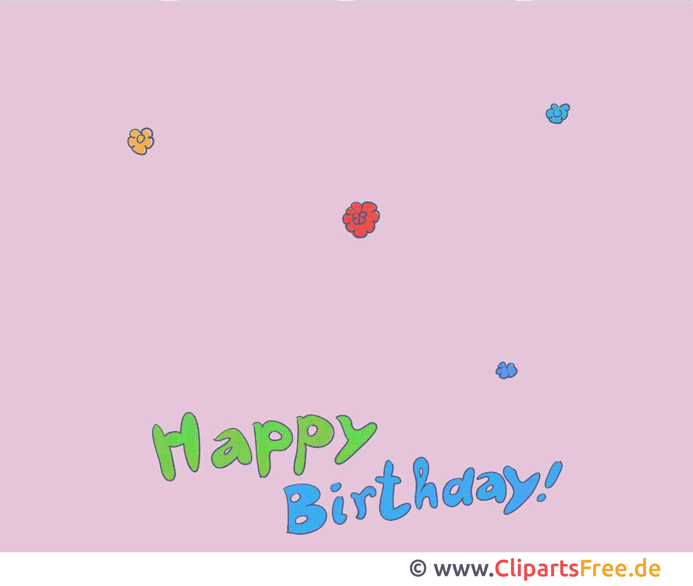 Bon anniversaire dessin gratuit - Animation image