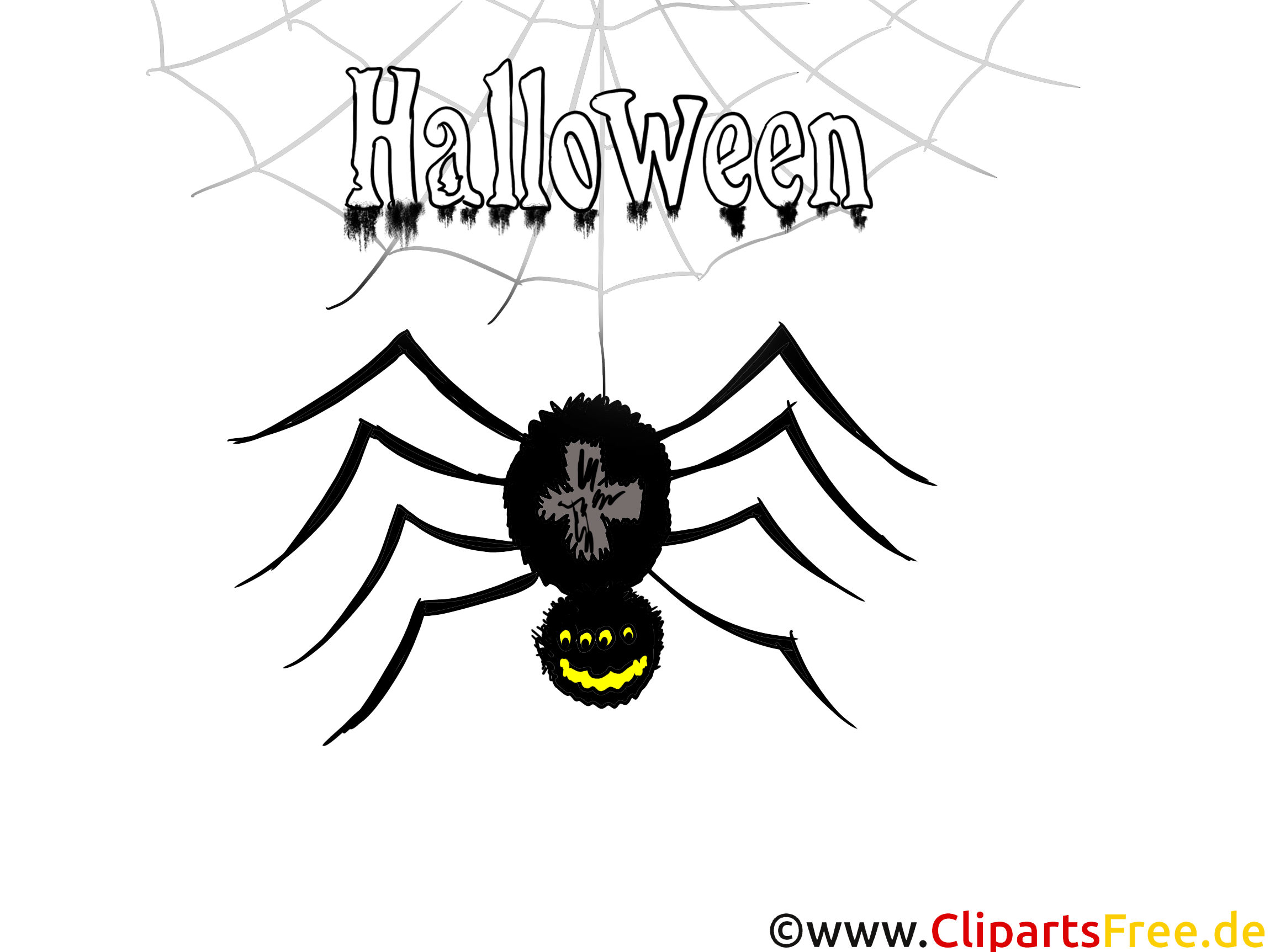 Araignée halloween image à télécharger gratuite