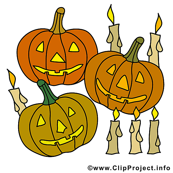 Citrouilles images - Halloween clip art gratuit