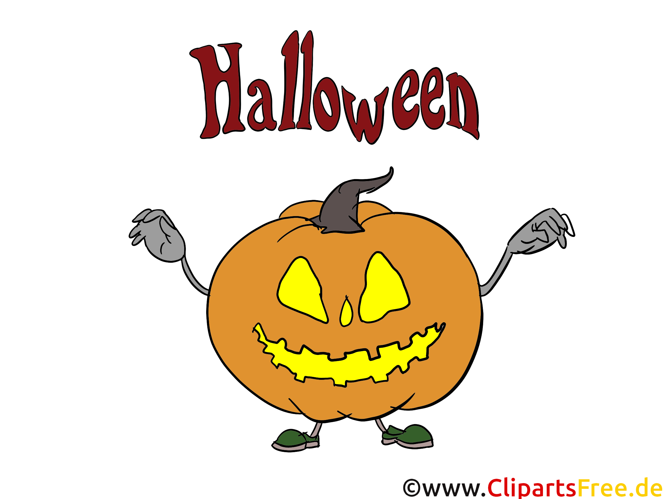 Courge clipart - Halloween dessins gratuits