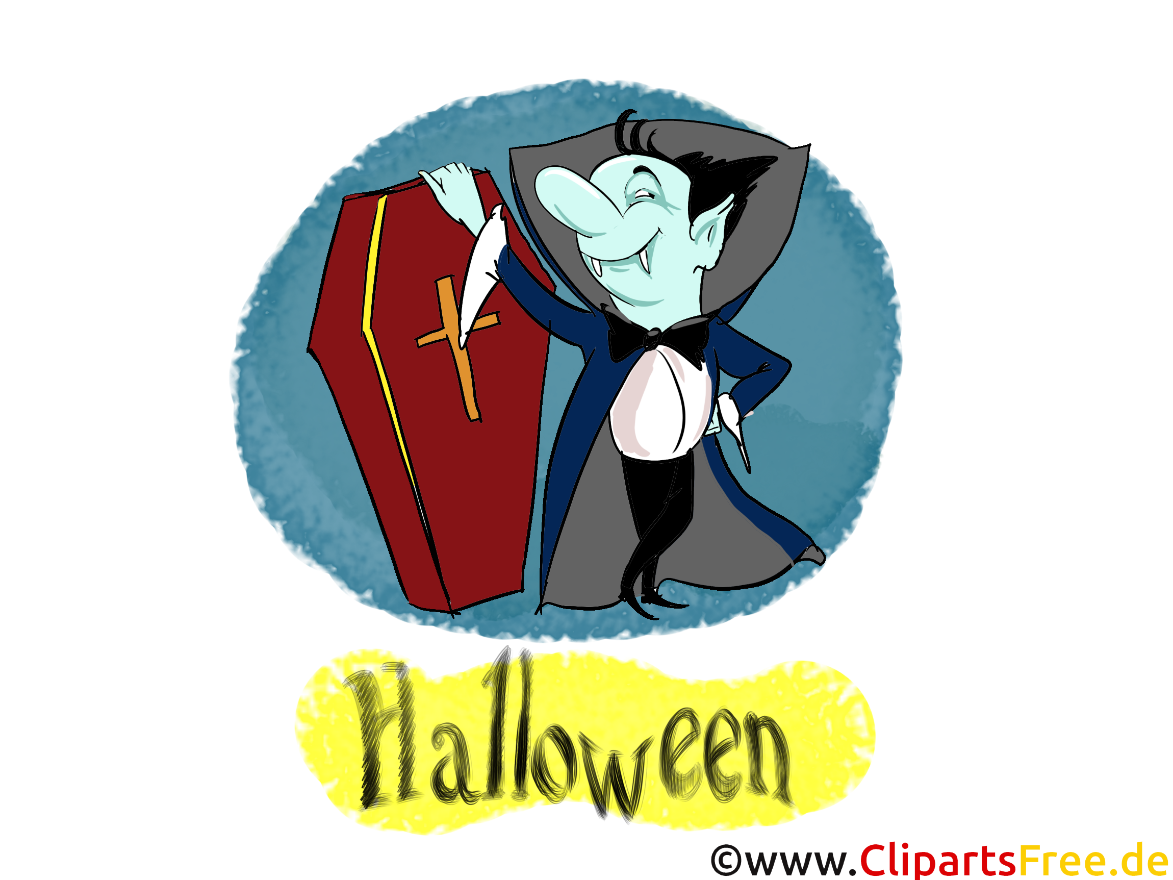 Dracula dessins gratuits - Halloween clipart