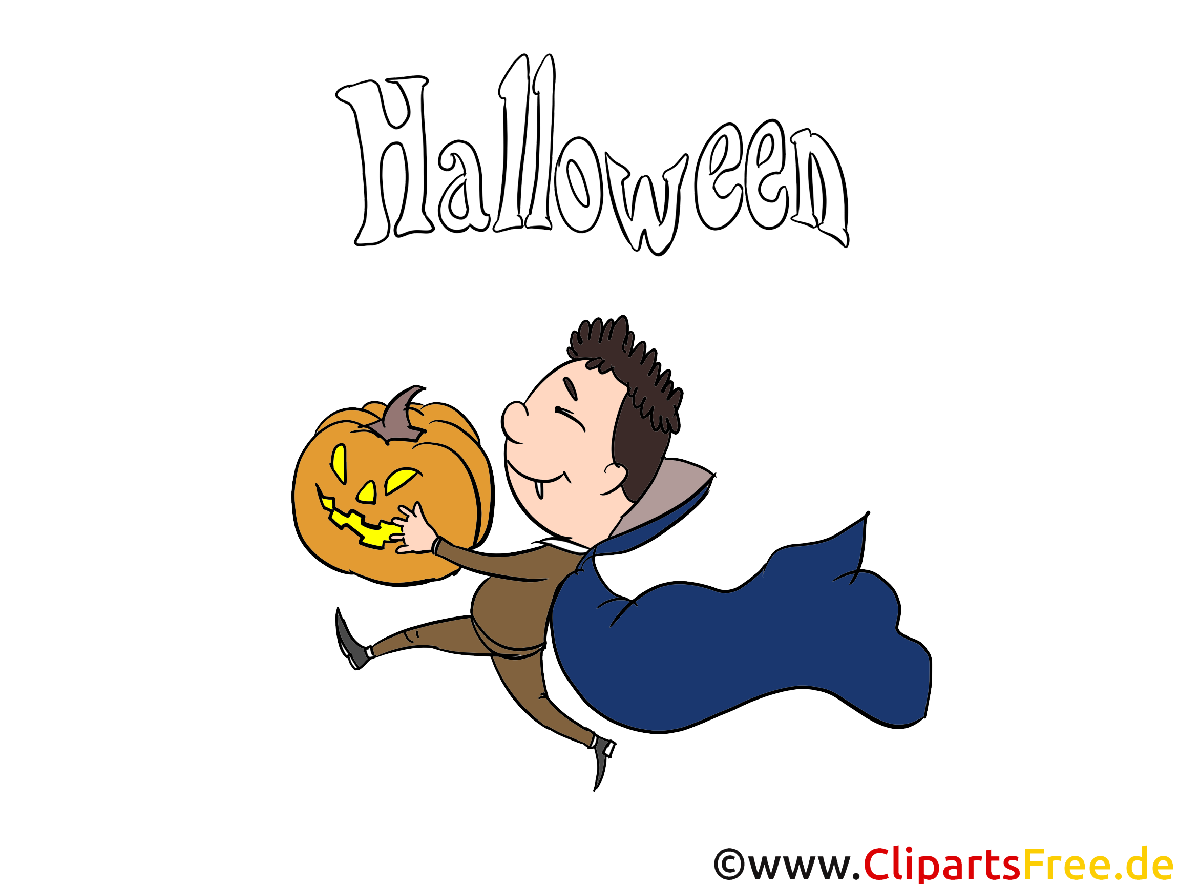 Dracula image gratuite - Halloween illustration