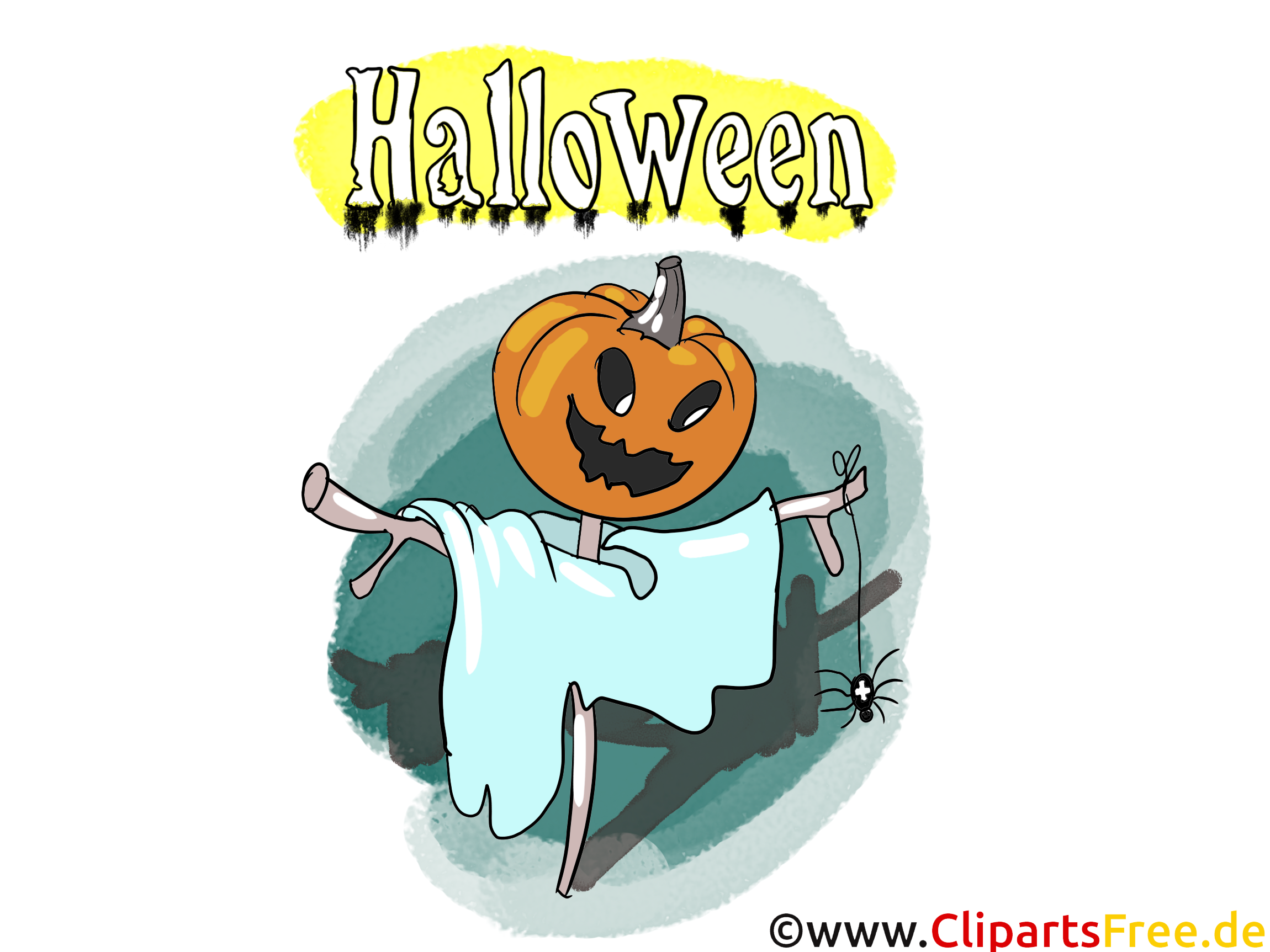 Épouvantail image - Halloween images cliparts