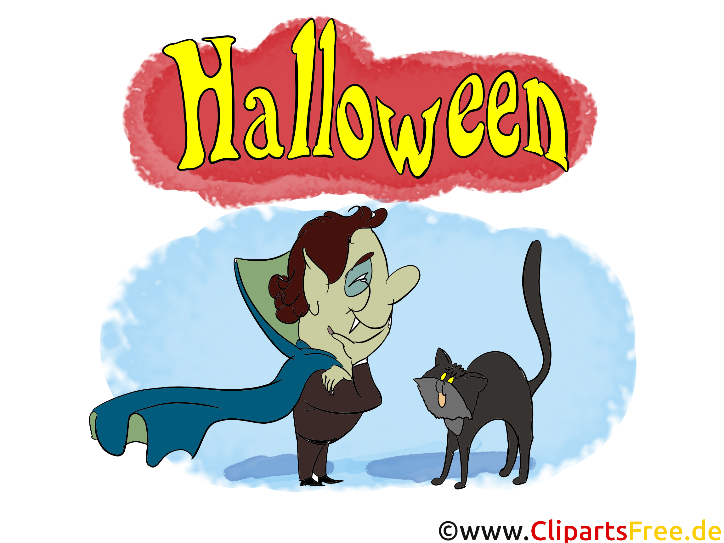 Halloween illustration à télécharger gratuite
