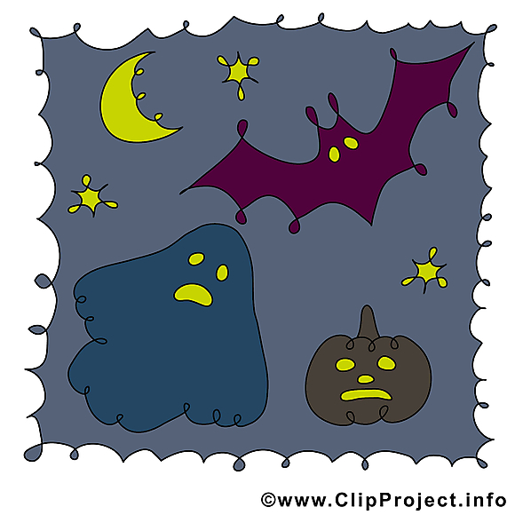 Image gratuite nuit – Halloween clipart