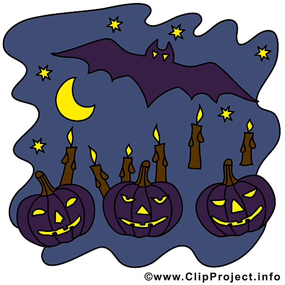 Nuit clip art gratuit – Halloween images