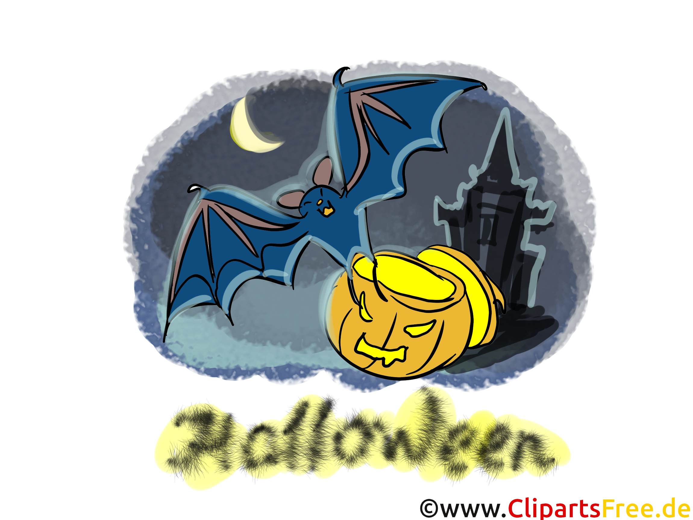 Nuit image à télécharger - Halloween clipart