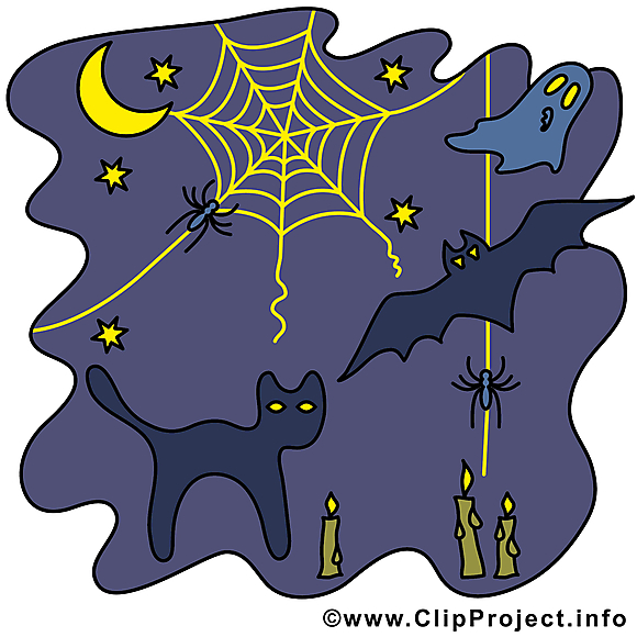 Toile d'araignée image - Halloween images cliparts