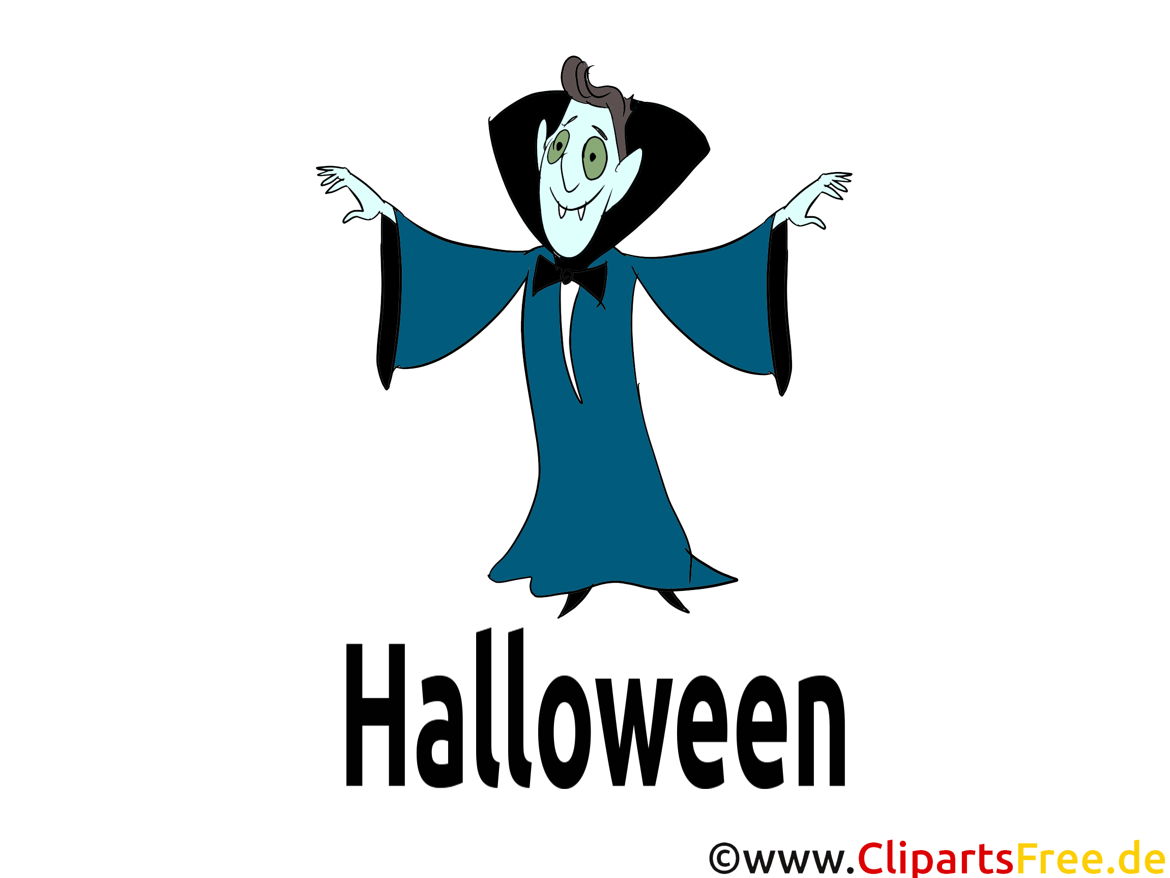 Vampire clipart gratuit - Halloween images