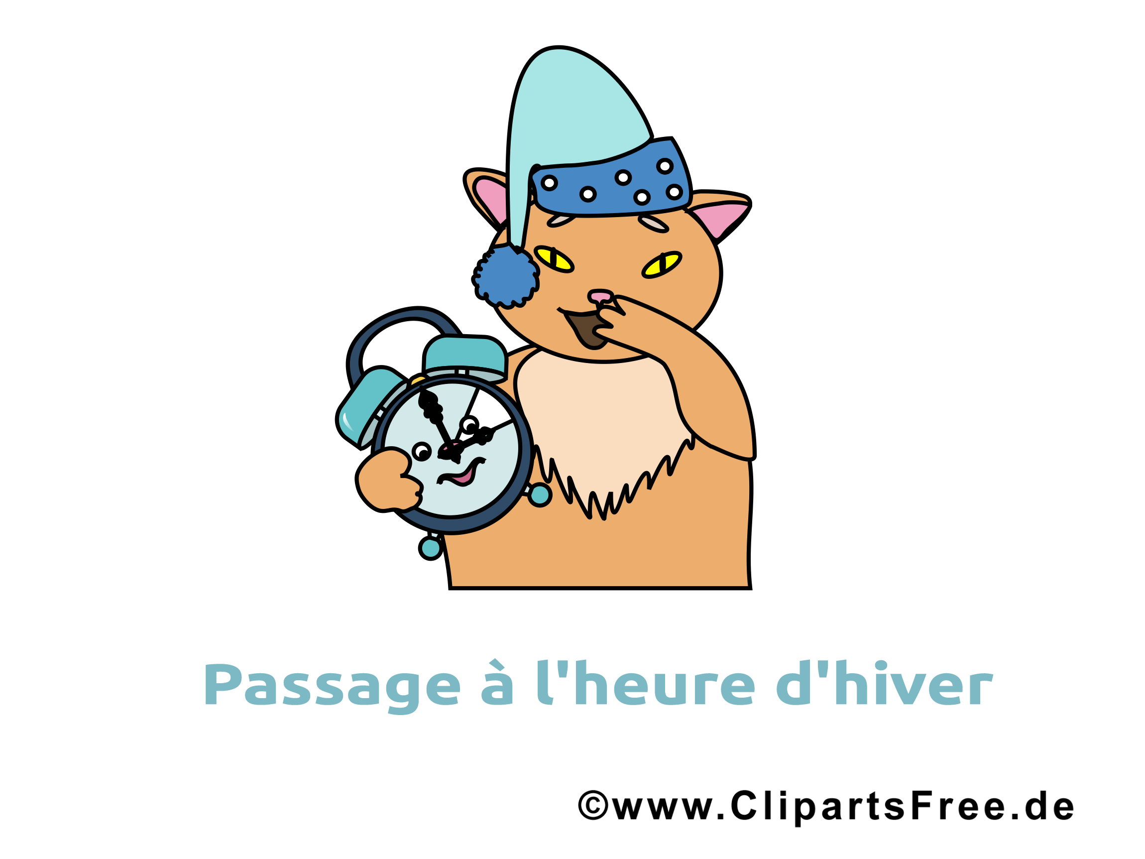 Chat clip art gratuit – Hiver images