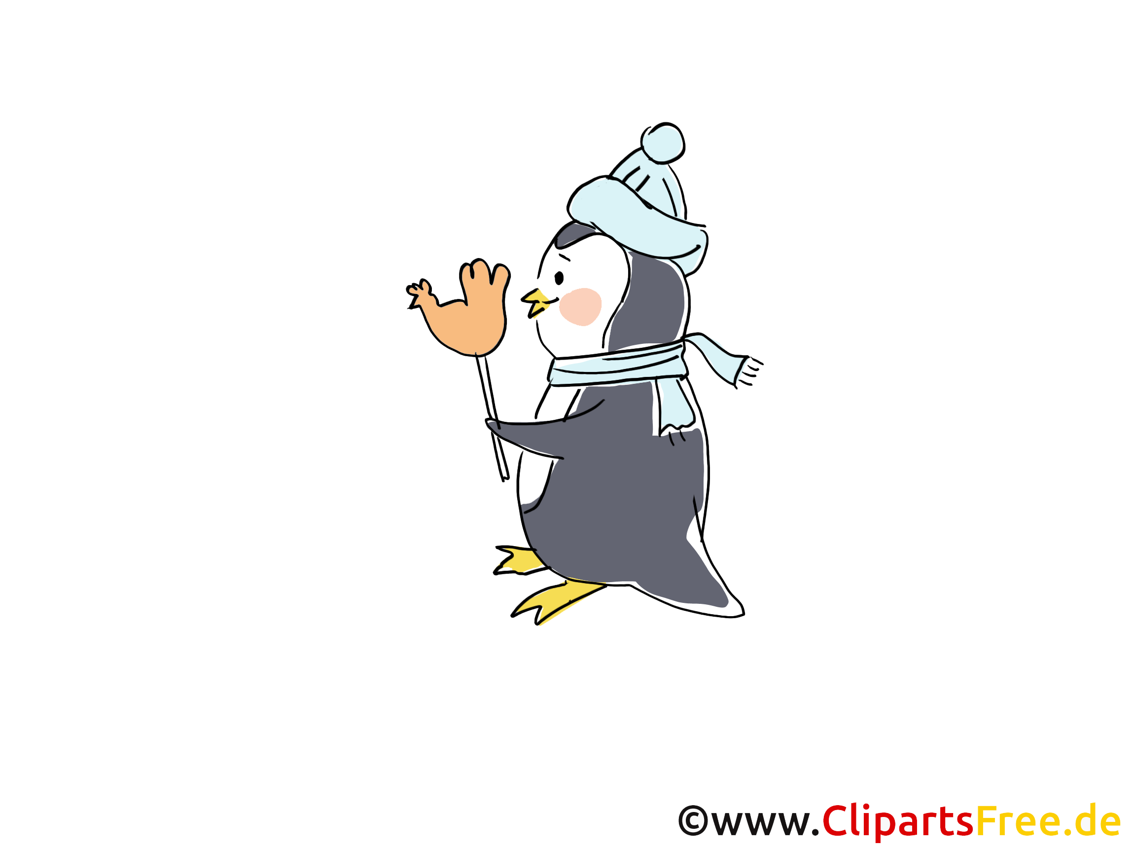 Pingouin clipart gratuit - Hiver images