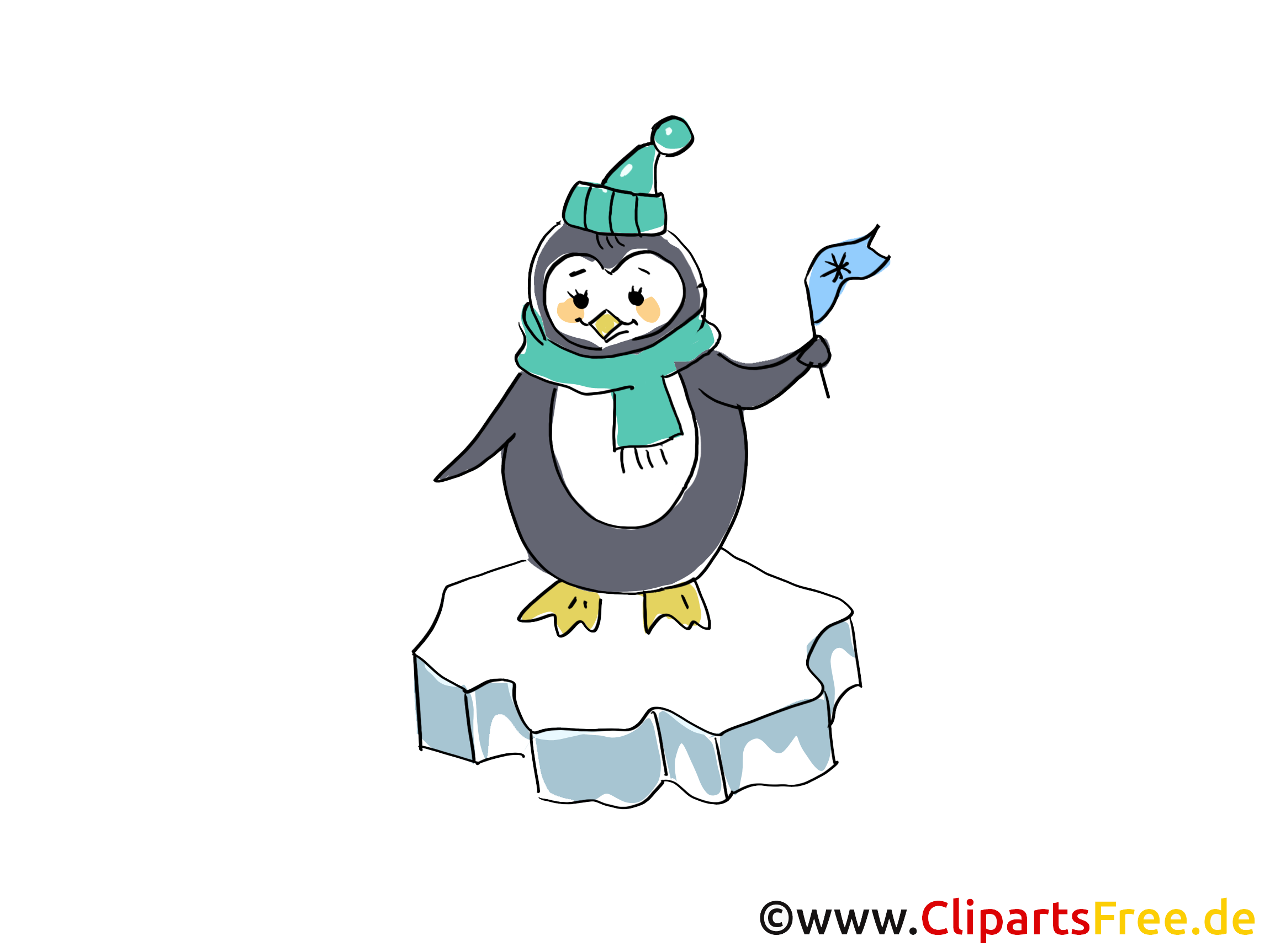 Pingouin images - Hiver dessins gratuits