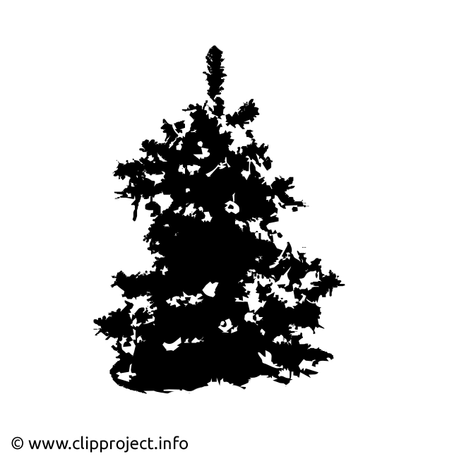 Sapin de Noël image, clipart, ecard