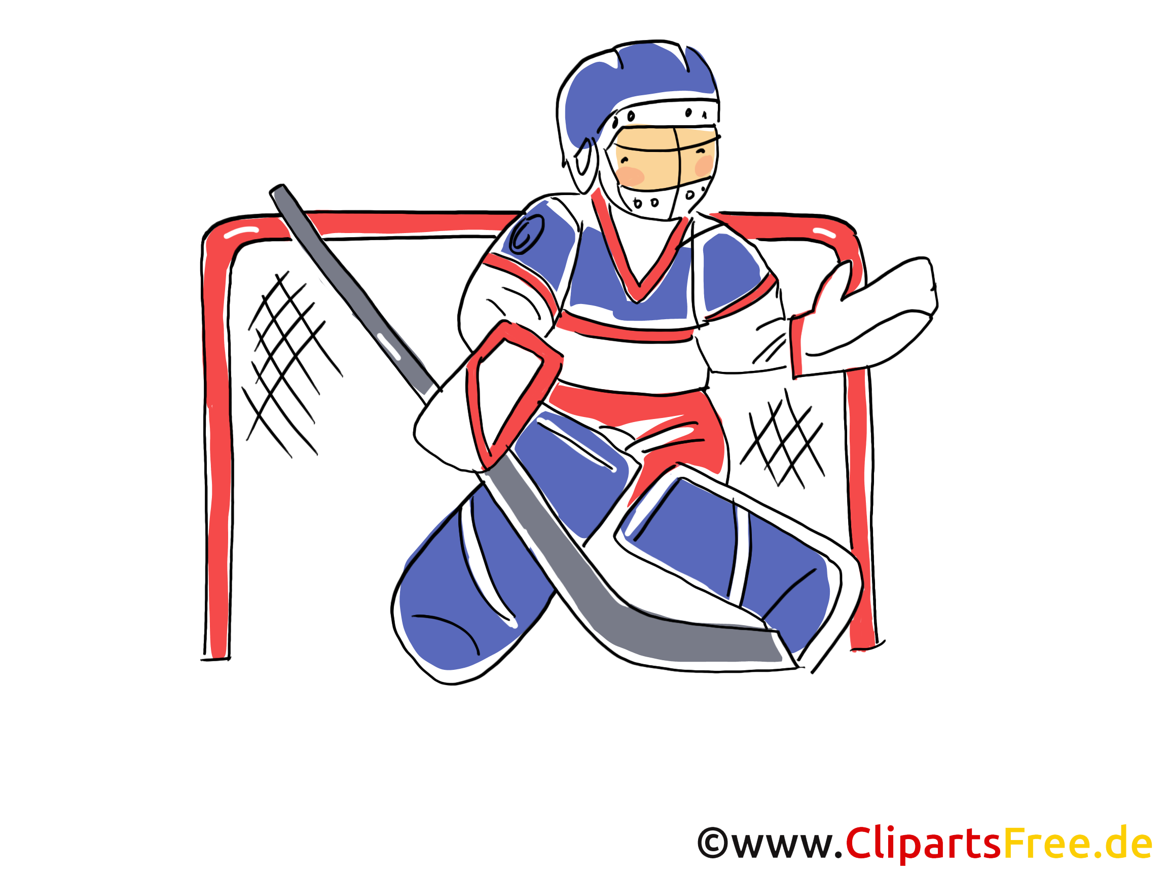 Gardien de but images - Hockey dessins gratuits
