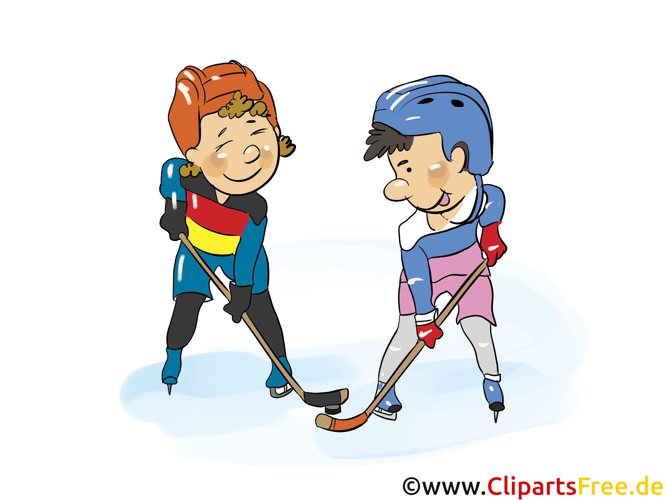 Hockeyeur dessin - Hockey cliparts à télécharger