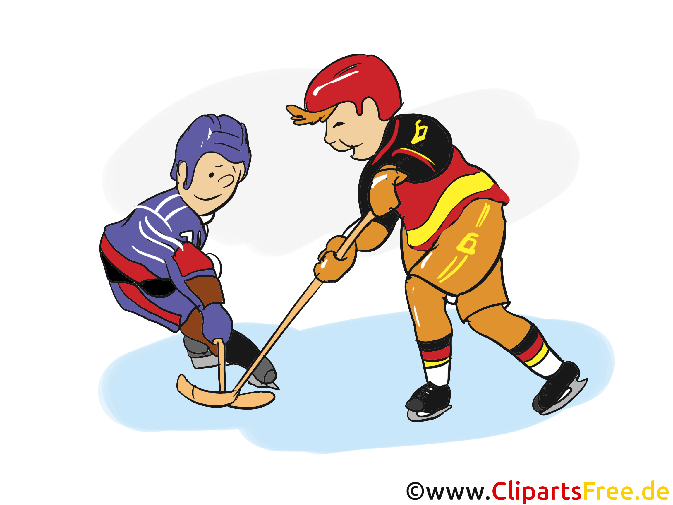 Joueurs clipart gratuit - Hockey images