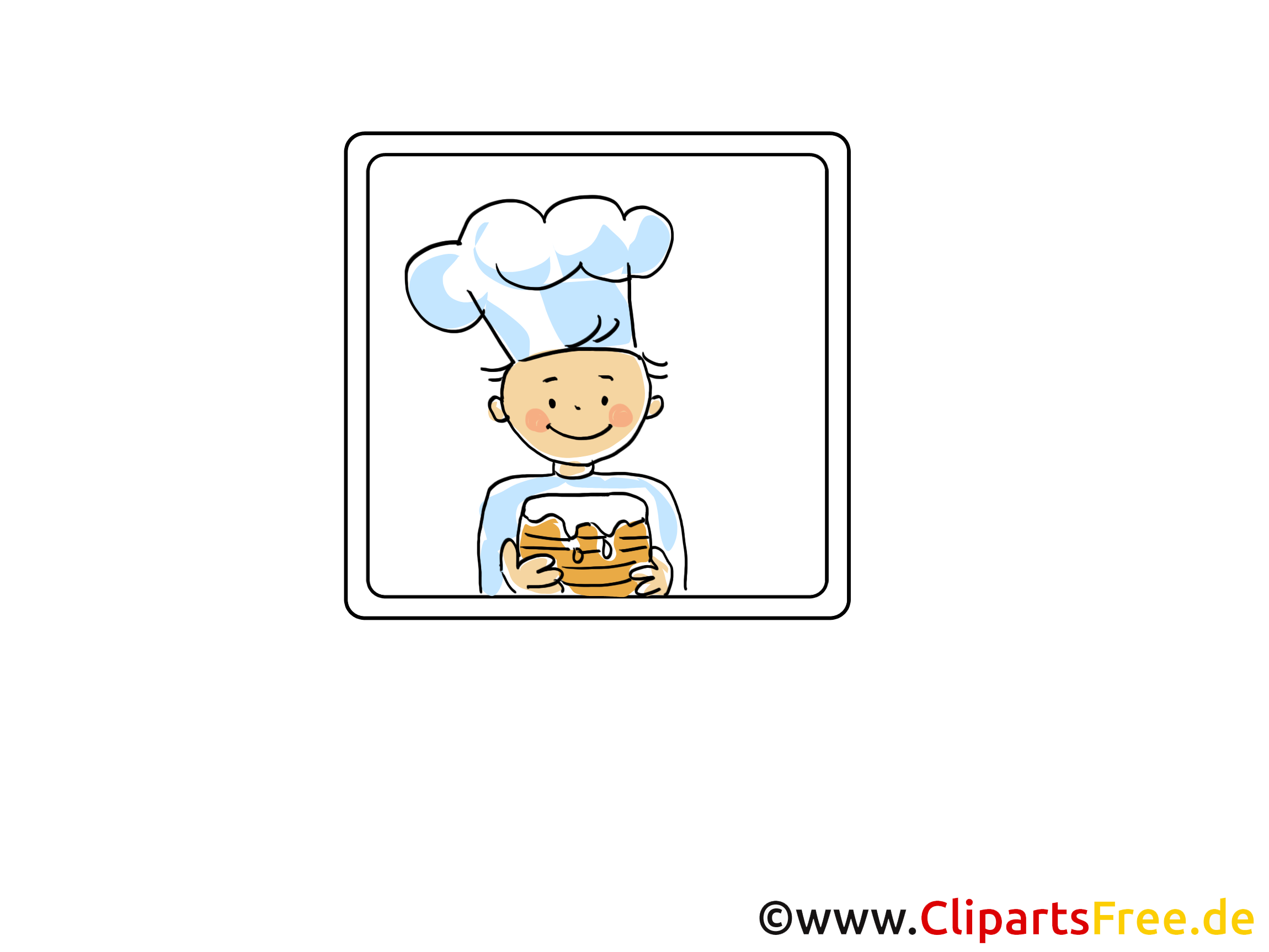 Cuisinier dessins gratuits - Icône clipart
