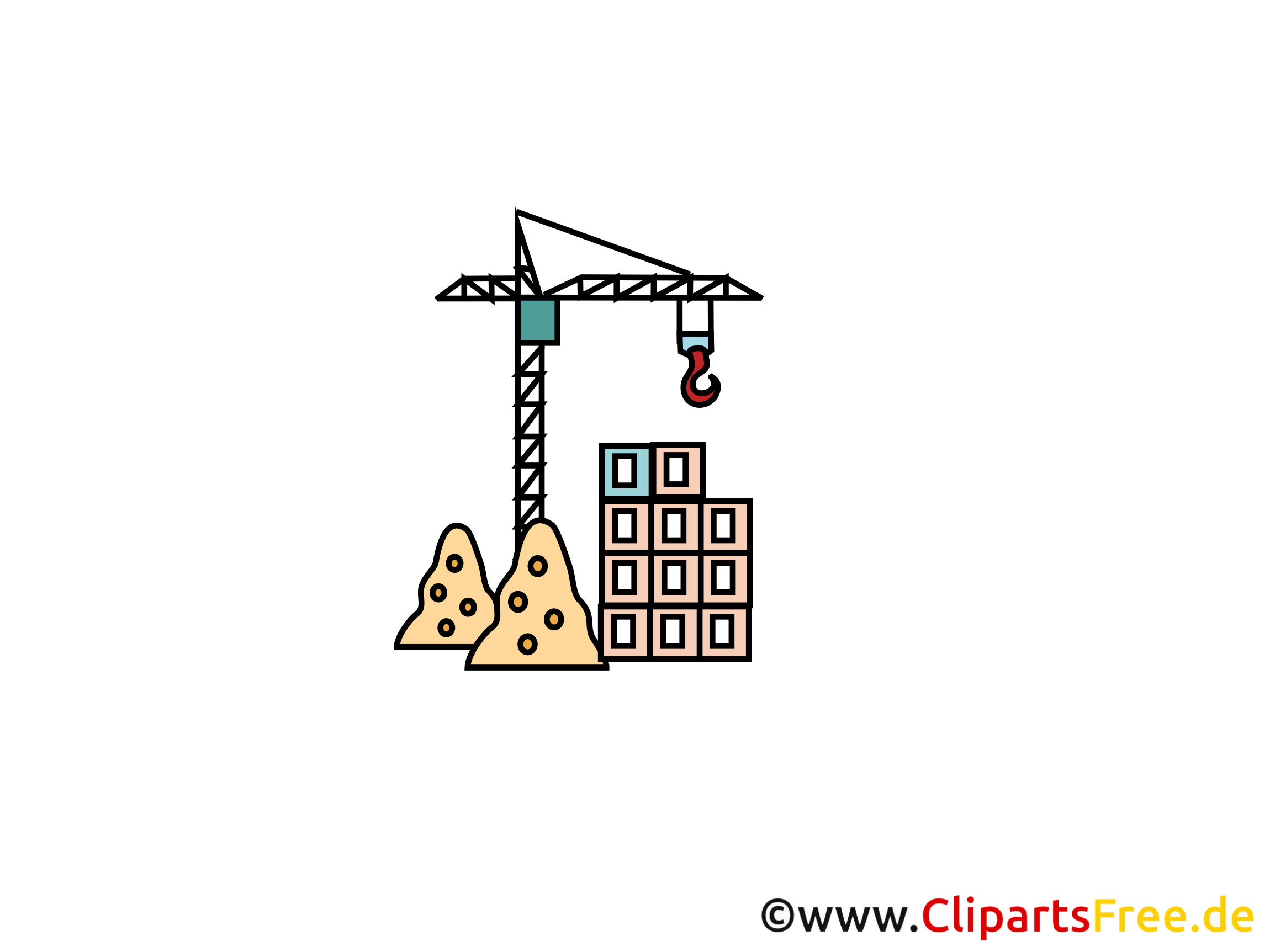 Construction image - Industrie clipart