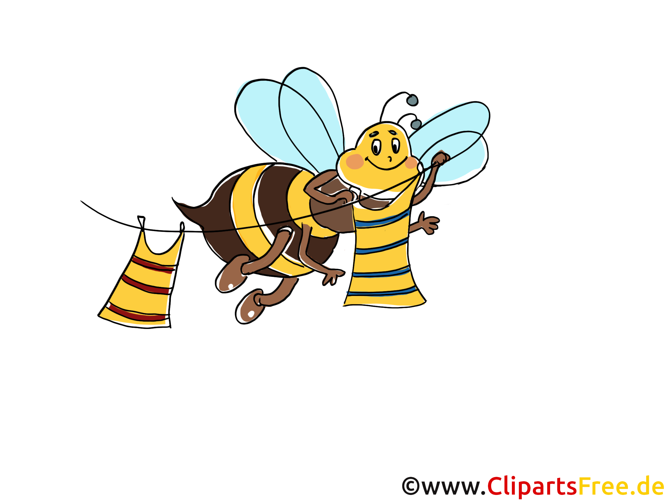 Abeille clip art gratuit dessin