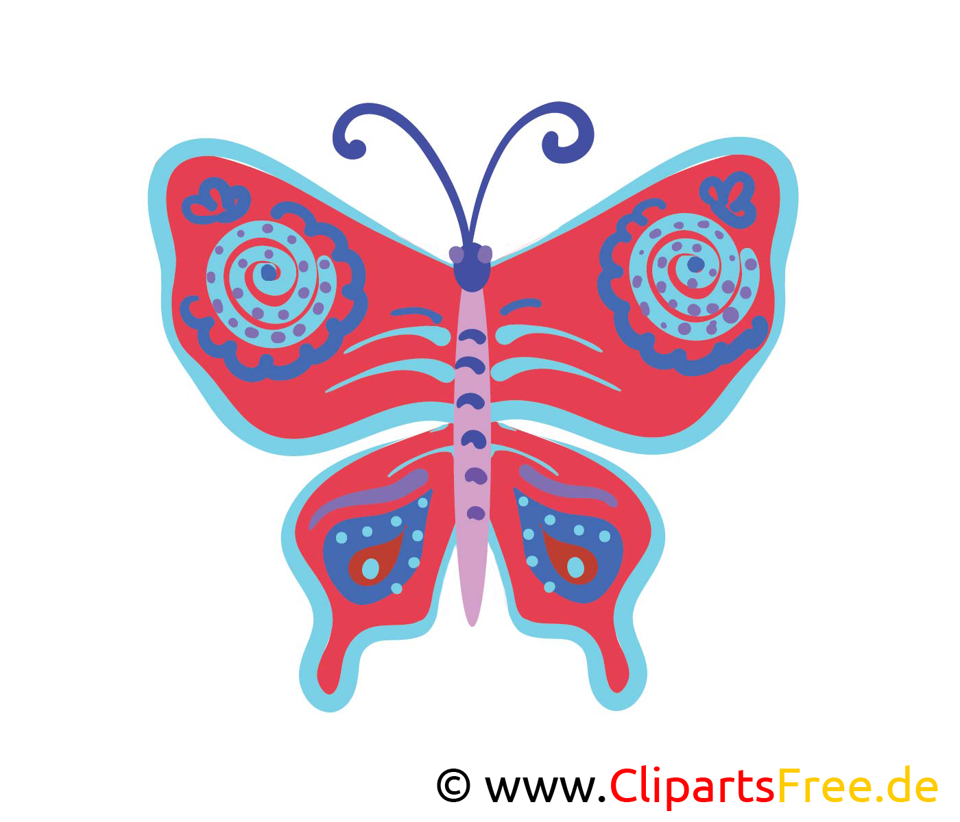Papillon image à télécharger clipart