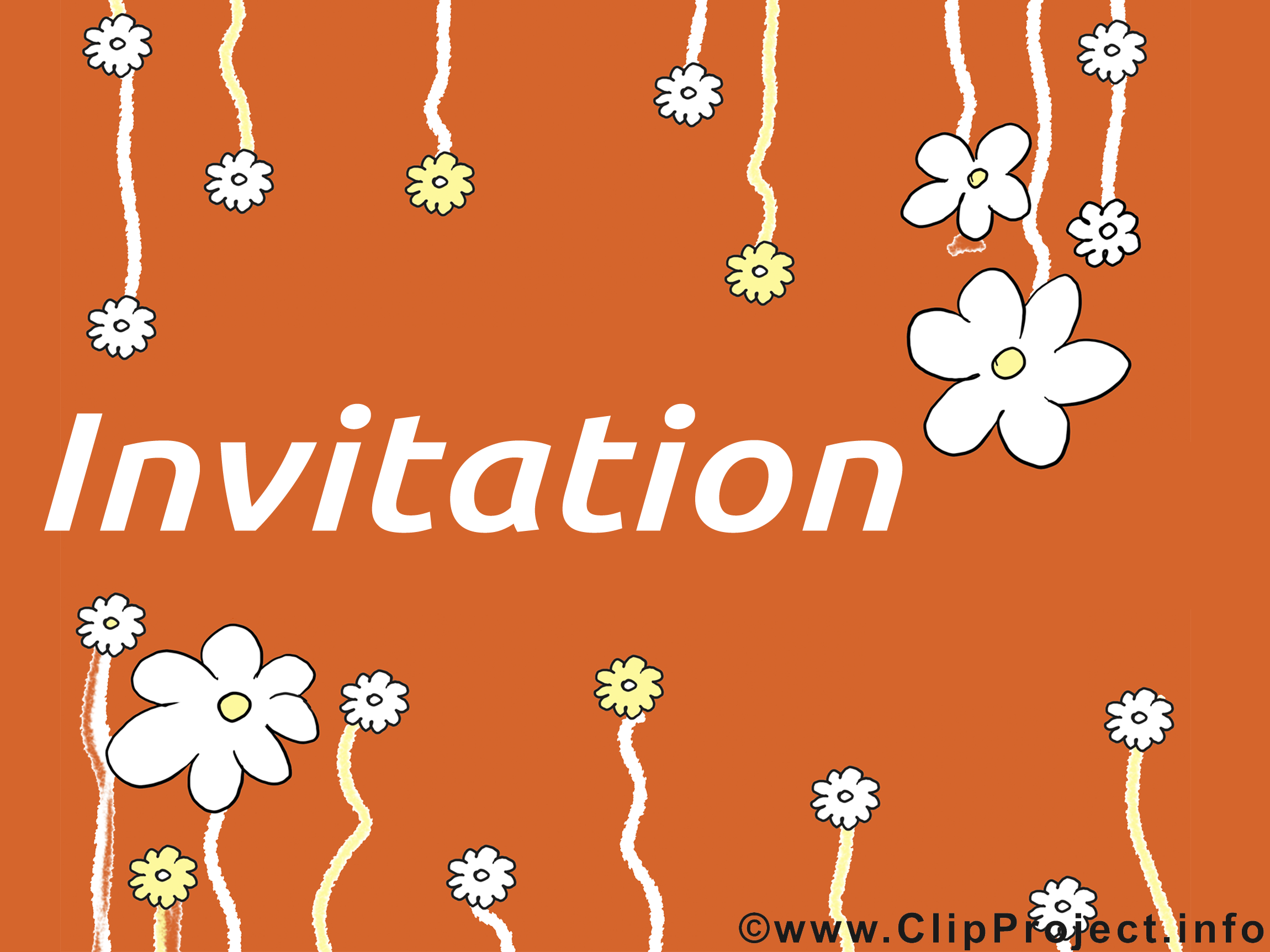 Clipart invitation dessins gratuits