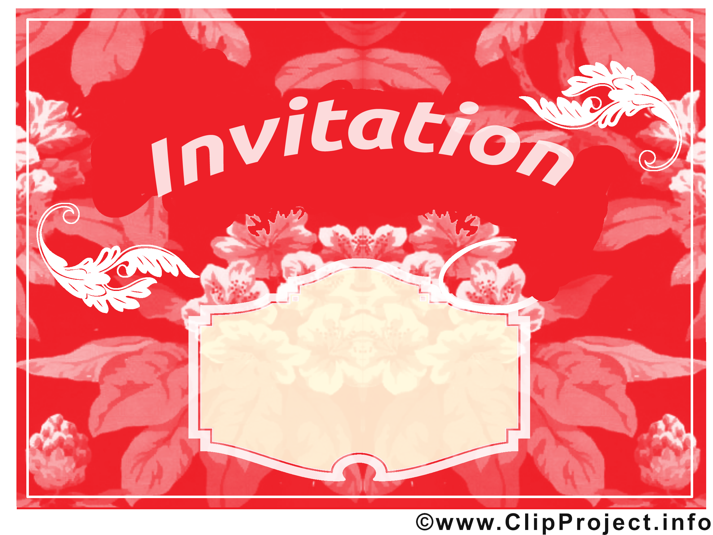 Image Invitation images cliparts