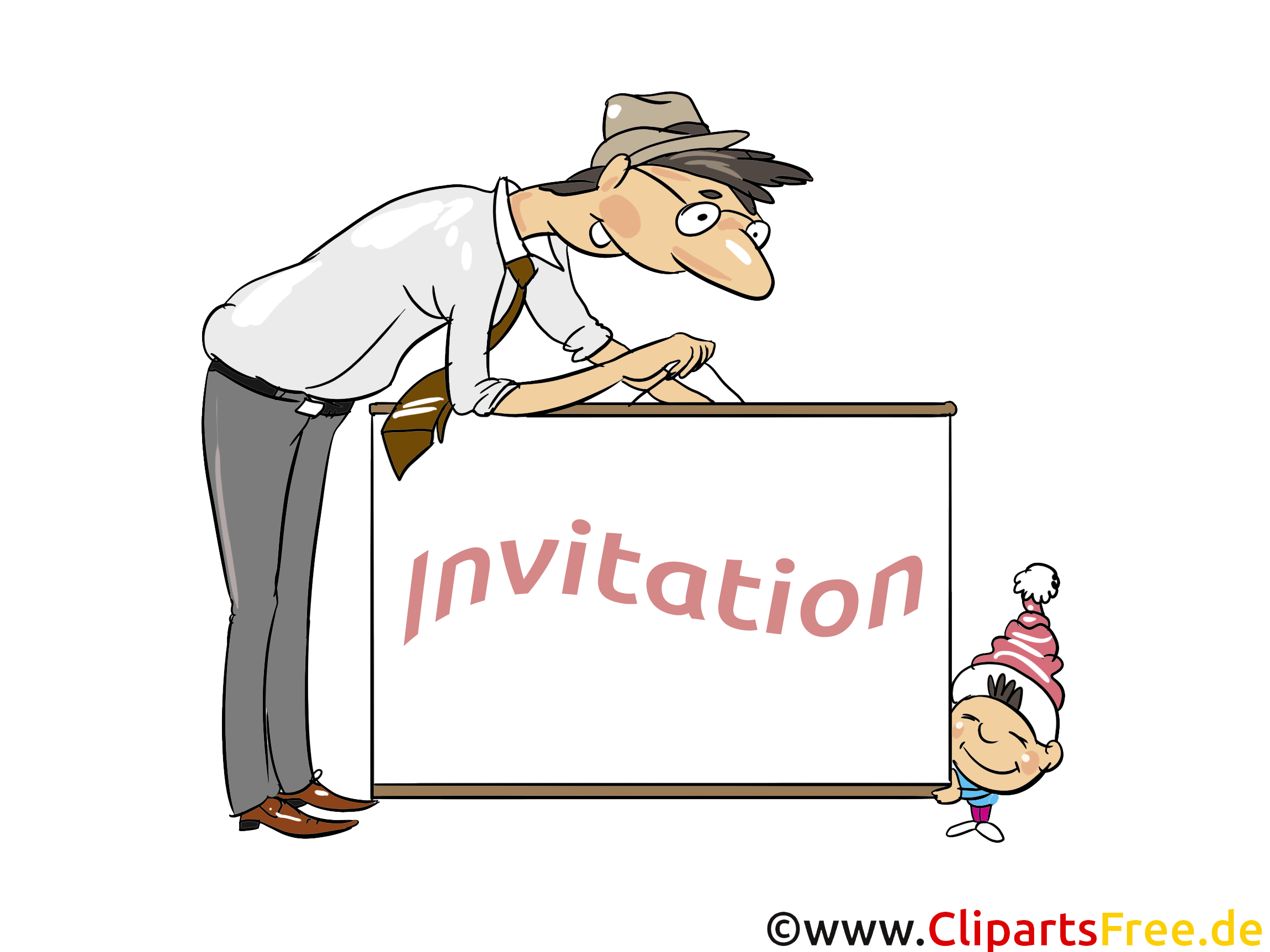 Petit enfant clip art gratuit – Invitation images