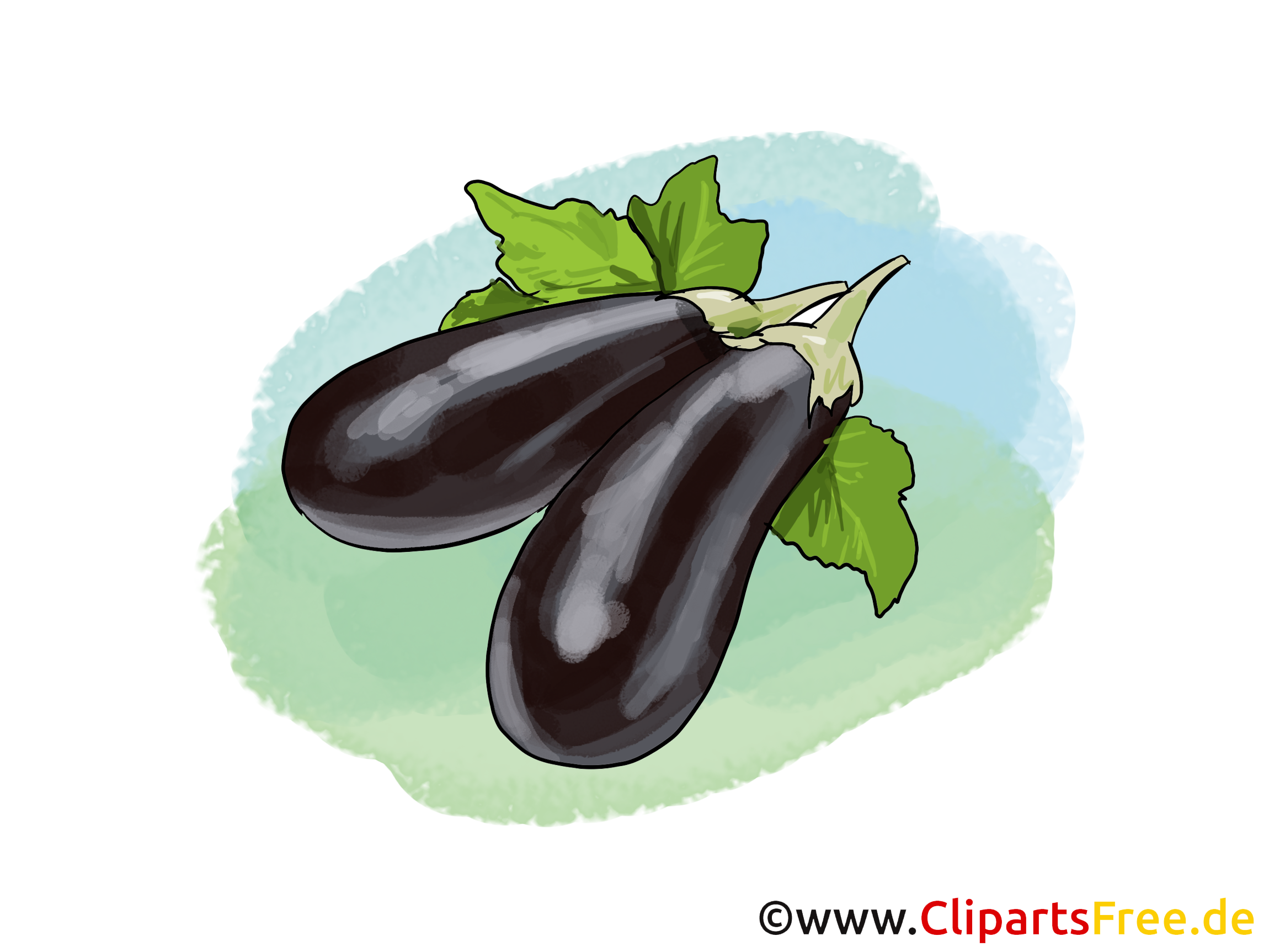 Aubergine clip arts gratuits - Légume illustrations