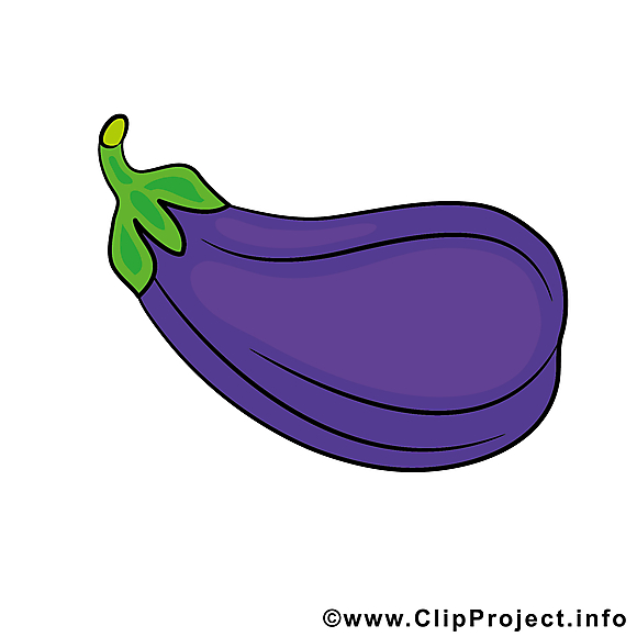 Aubergine image gratuite – Légume clipart