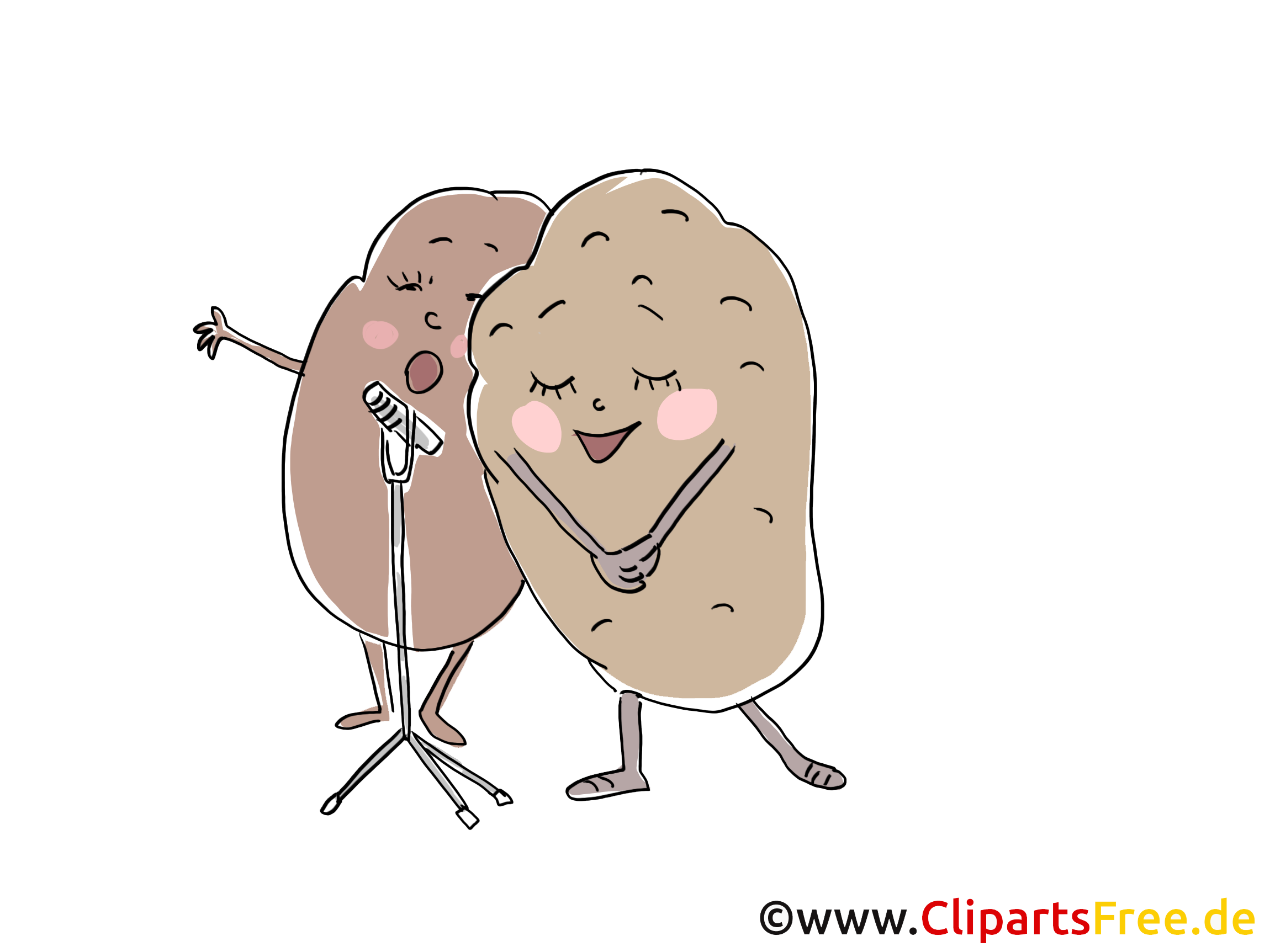 Patates clipart - Légume dessins gratuits