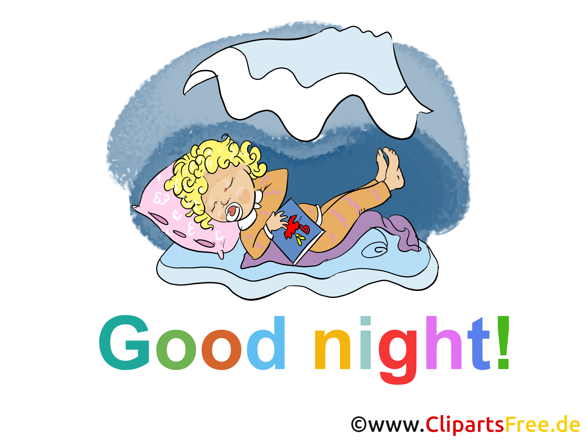 Bébé clipart gratuit - Bonne nuit images