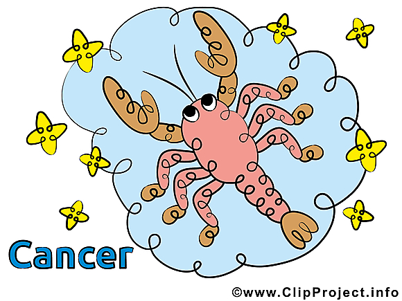 Cancer clip art gratuit - Signe dessin