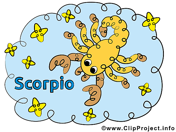 Scorpion dessins - Signe clipart gratuit