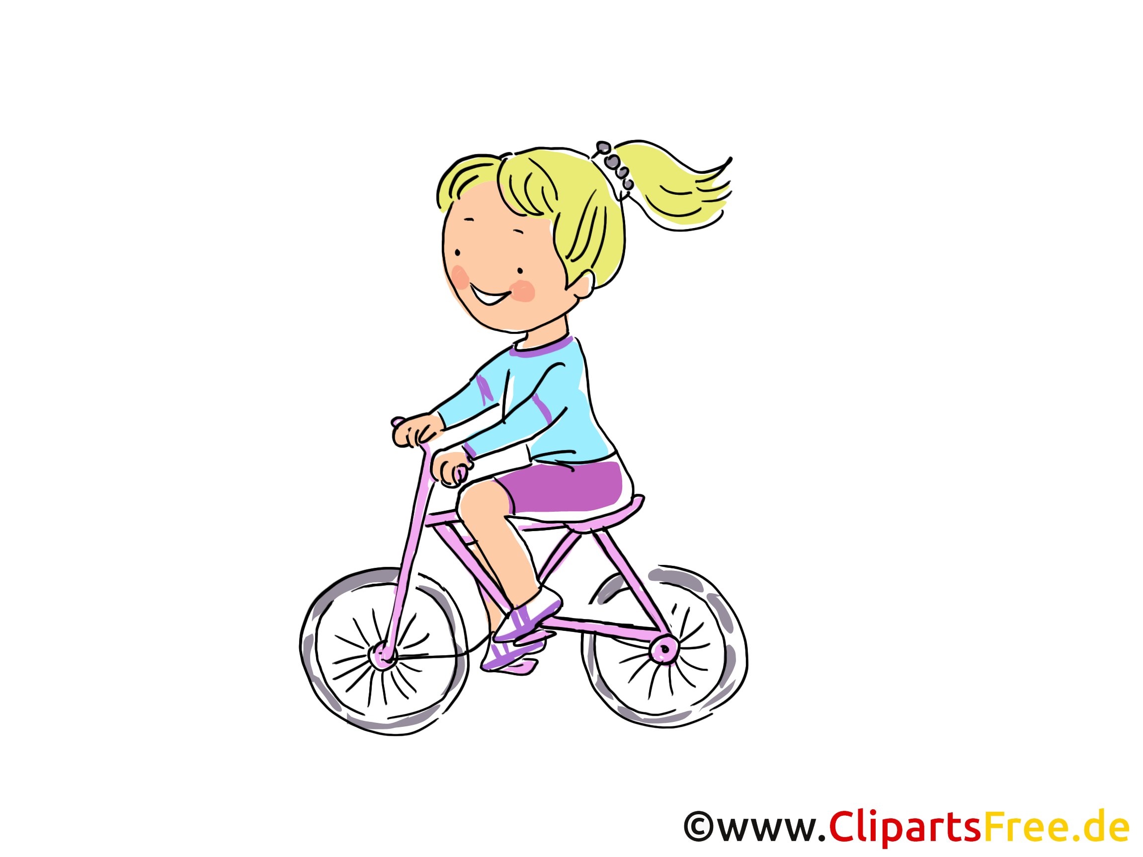 Bicyclette dessins gratuits - Loisir clipart